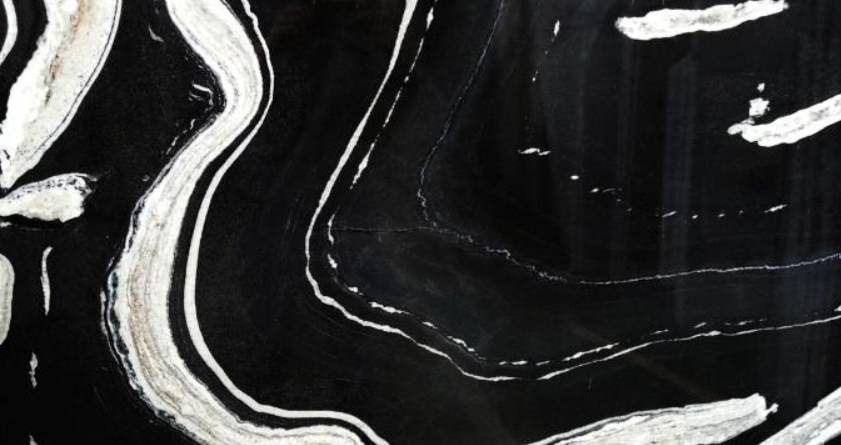 Granite Copacabana Black, White